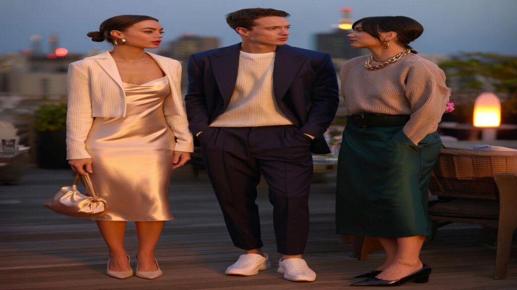 Confidence outfits for social events blending comfort and chic elements