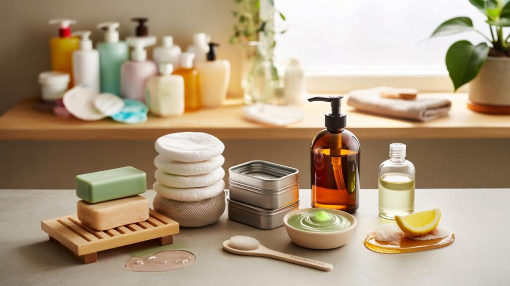 Could you save €520 on beauty this year: one solid bar, five reusable pads, and pantry staples?