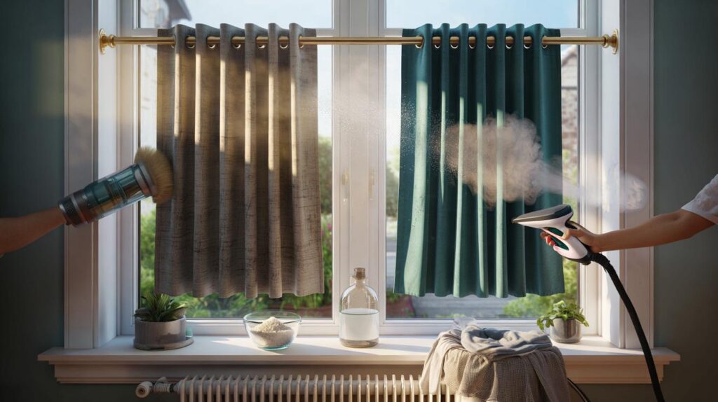 Curtains looking tired and dusty? 9 home hacks to save you £68 a year and 52 minutes a wash