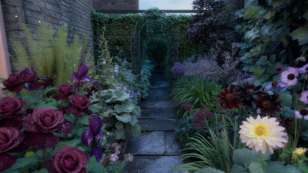 “Dark Academia” garden style: the moody-romantic trend taking over flower beds