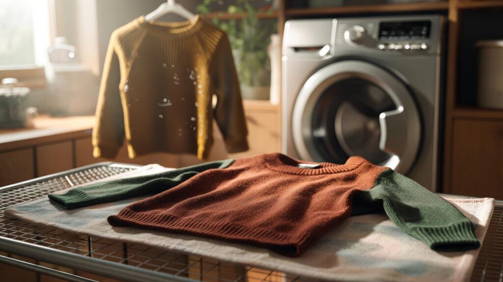 Do your jumpers leave the machine shapeless? the 1 drying error to ban now: 800–1,000 rpm, dry flat