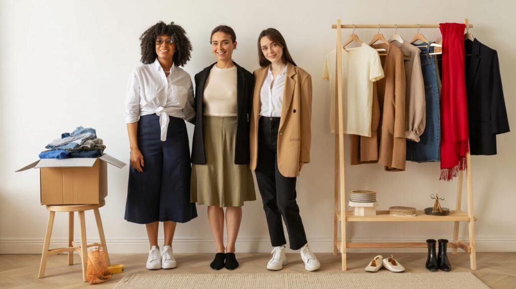 Easy ways to declutter your wardrobe and build a capsule collection that flatters every body shape on a tight budget