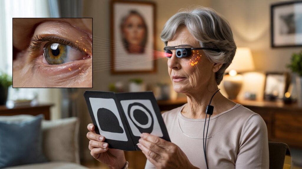 Eight in ten gained vision with half-a-hair-thick eye implant: could this help you beat AMD?