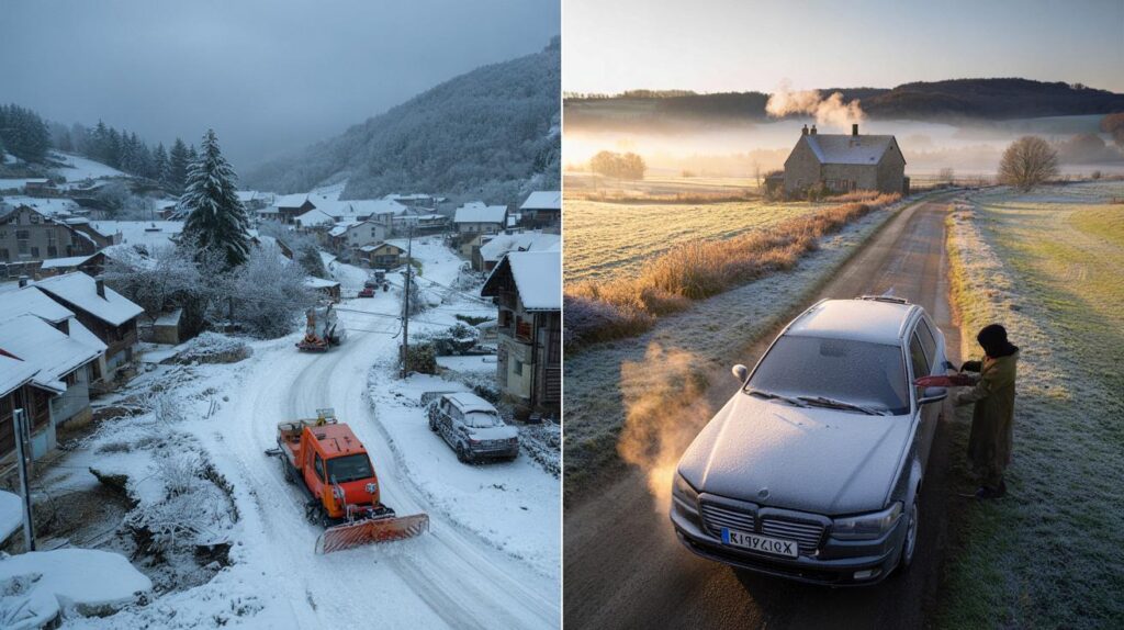 Europe sees 20 inches of snow as Met Office tells you: no UK flakes this October, but frost likely