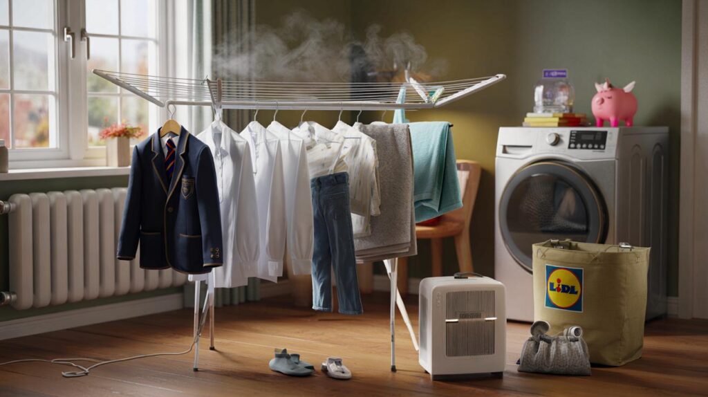 Families on a budget: could Lidl’s £39.99 heated airer at 8p an hour beat your £1.50 dryer bill?
