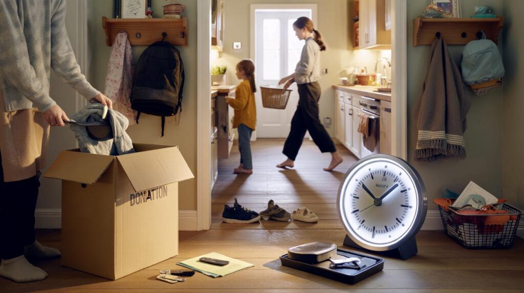 Fed up with clutter? try the 7-minute sweep and 1-in-1-out rule to save your family 5 hours a week