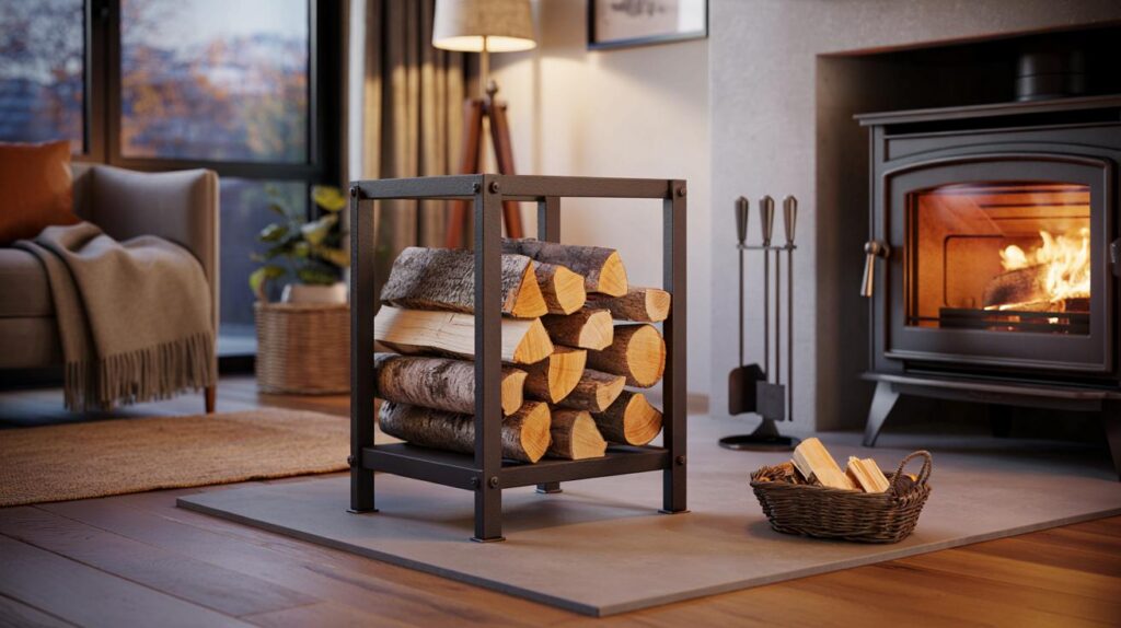 Fed up with log chaos by the hearth? Lidl’s €9.99 rack could give your living room back to you