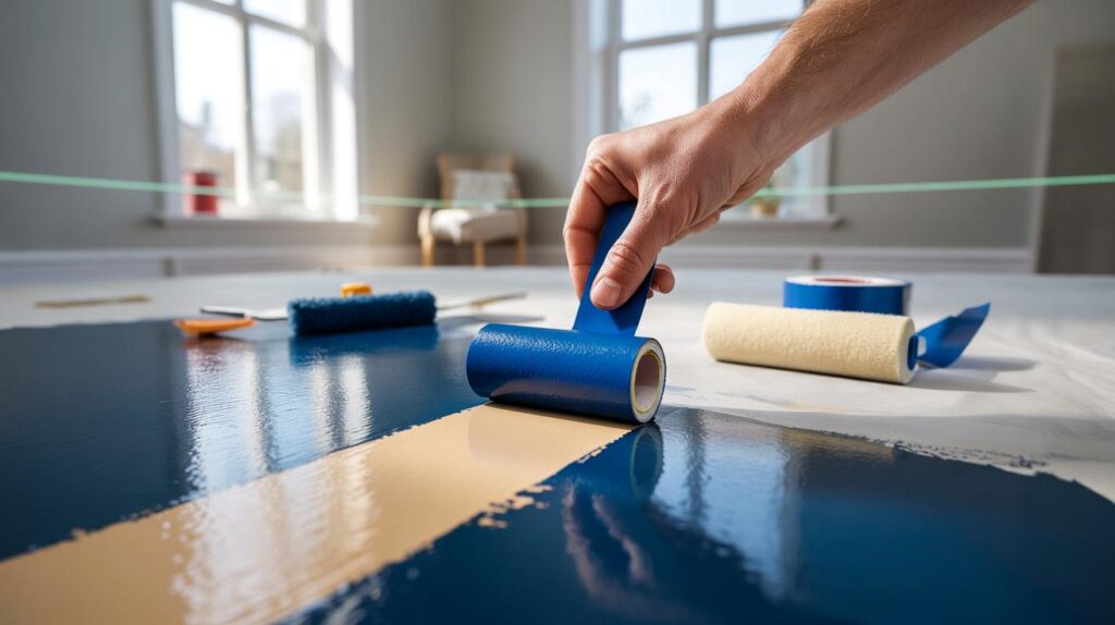 Fed up with wobbly paint edges? 7 in 10 of you are – this £4 tape trick fixes it in 20 minutes