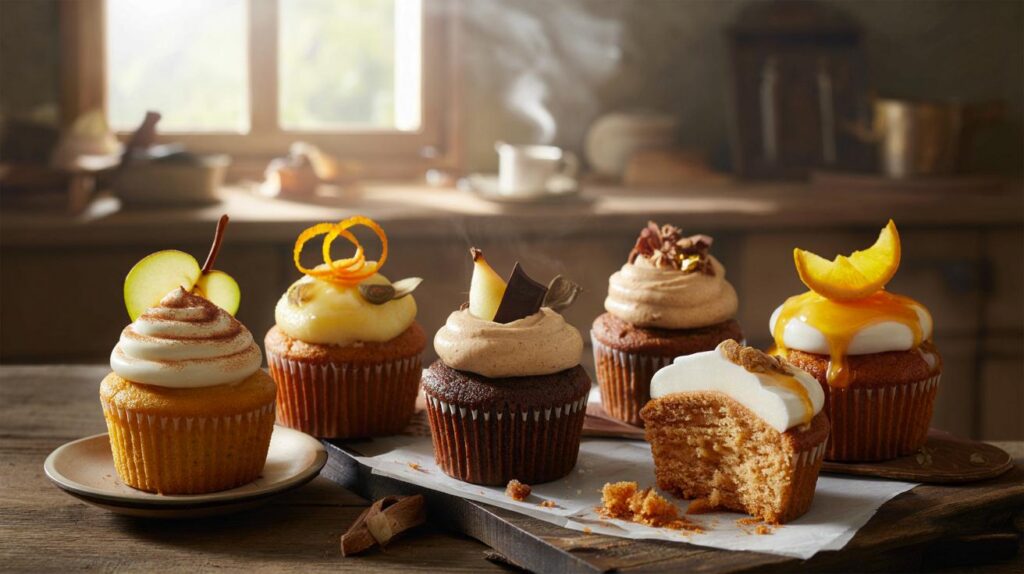 Five autumn cupcakes under £6 and 20 minutes each: are you missing the softest batch for tea?