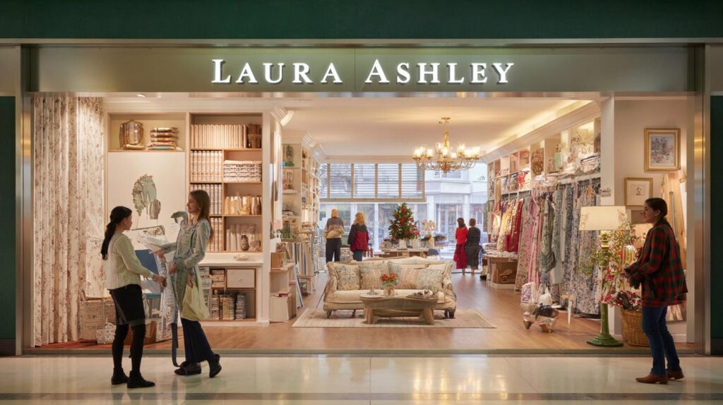 Five years on, Laura Ashley returns with a 10,000 sq ft store: did your town lose one of 150?