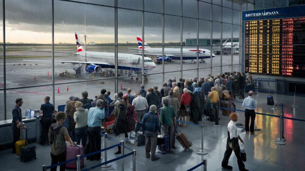 Flying today from Heathrow or Glasgow? 8% of BA flights axed, 60+ cancellations strand thousands