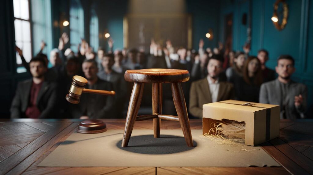 From €80 attic junk to €4,500 star: did you miss the three-leg stool collectors fight over today?