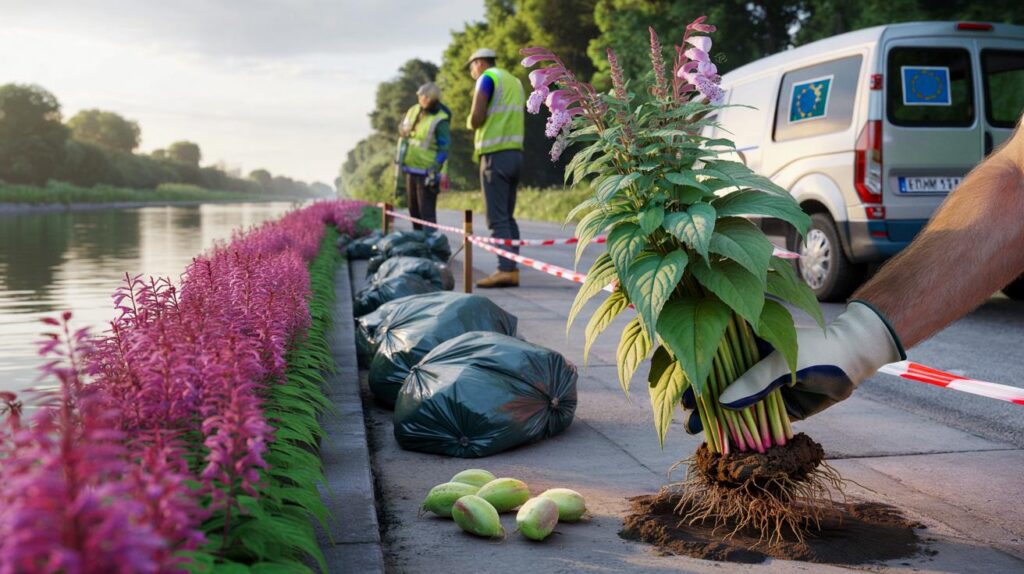 Garden crackdown across Europe: are you one of 20 million facing fines as Himalayan balsam banned?