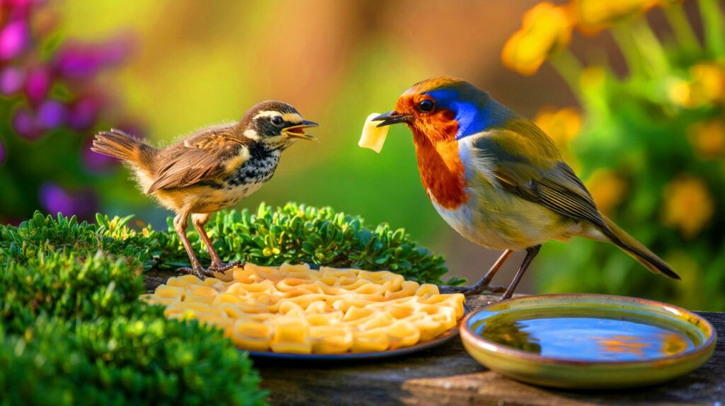 Gardeners urged to act now: could 5p cooked pasta help your robins survive August’s hungry weeks?