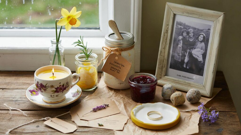 Gift ideas for Mother's Day celebrations with heartfelt handmade options under £20