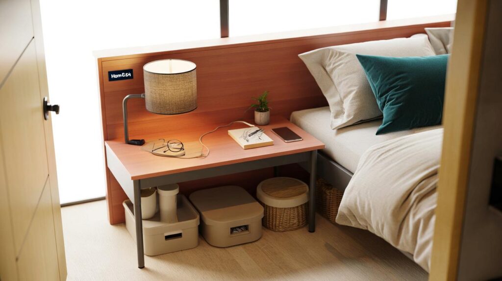 Goodbye bedside tables: will B&Q’s 4.8ft HOMCOM bed with headboard storage save you 1m² every night?