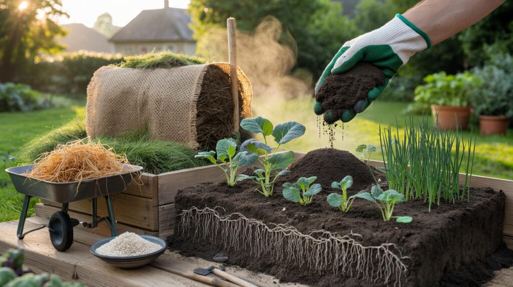 Green waste to garden armour in 4 weeks: could 500g fungus and 200 litres straw save your plants?