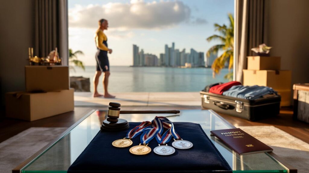 Greg Louganis sells 3 Olympic medals for $430,865 and leaves the US: would you do the same?