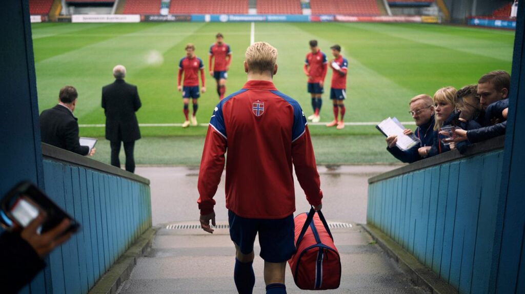 Haaland sent home – Norway issue unexpected statement on striker