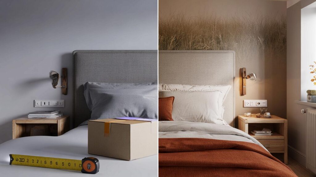Homeowners, are you wasting £350 on a bulky headboard? designers reveal 7 reasons and a €39 fix