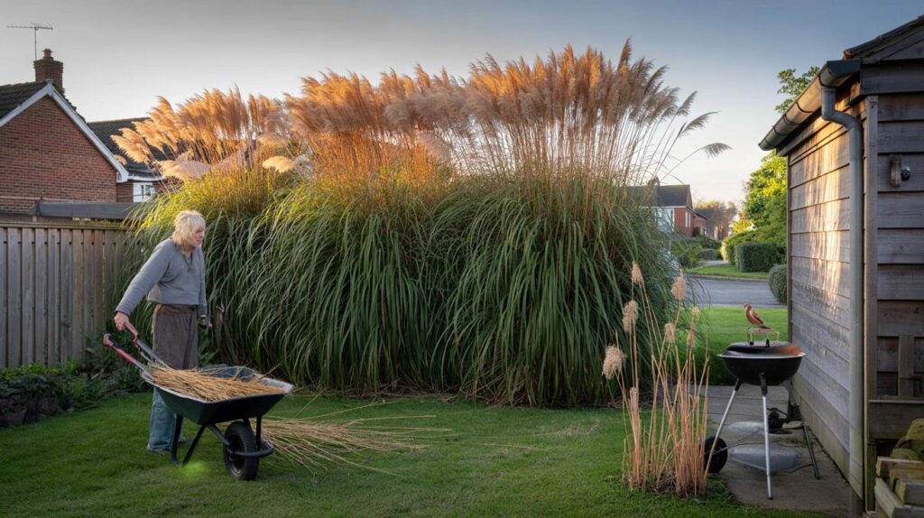 Homeowners face a 3-metre gamble with miscanthus: will £12 plants give you privacy or problems?