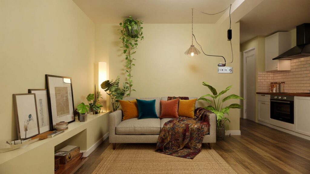 How to add personality to a rented flat without losing your deposit