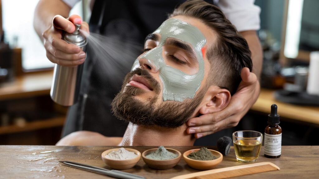 How to cleanse your beard skin with clay masks and remove buildup without harsh chemicals