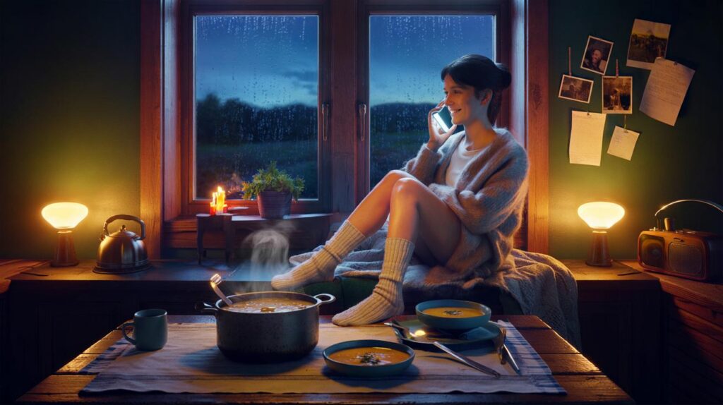 How to create emotional warmth when the sun fades