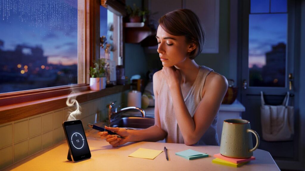 How to end the day feeling lighter with one five-minute self-check habit