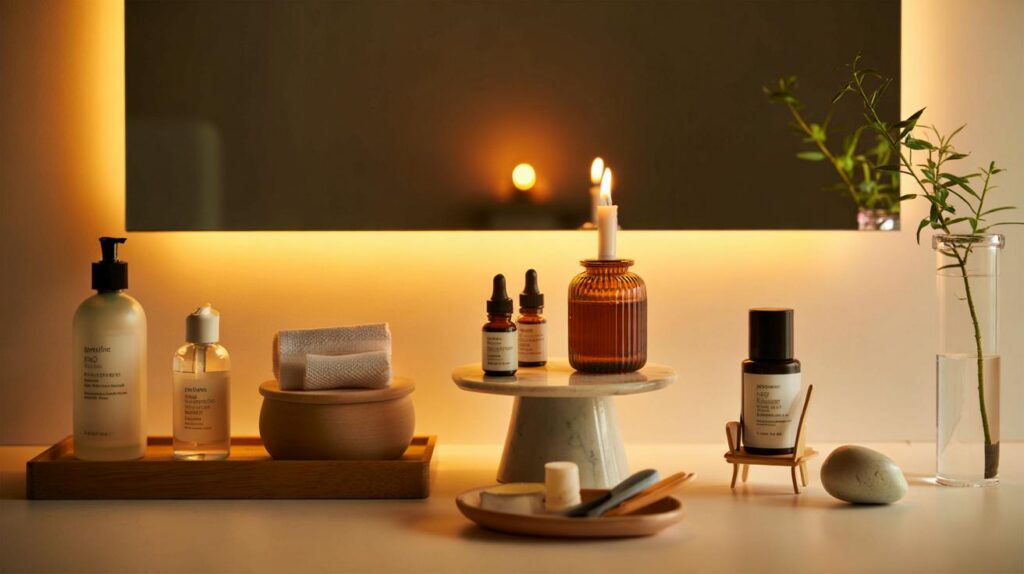 How to organise your skincare shelf so your routine feels like a spa ritual