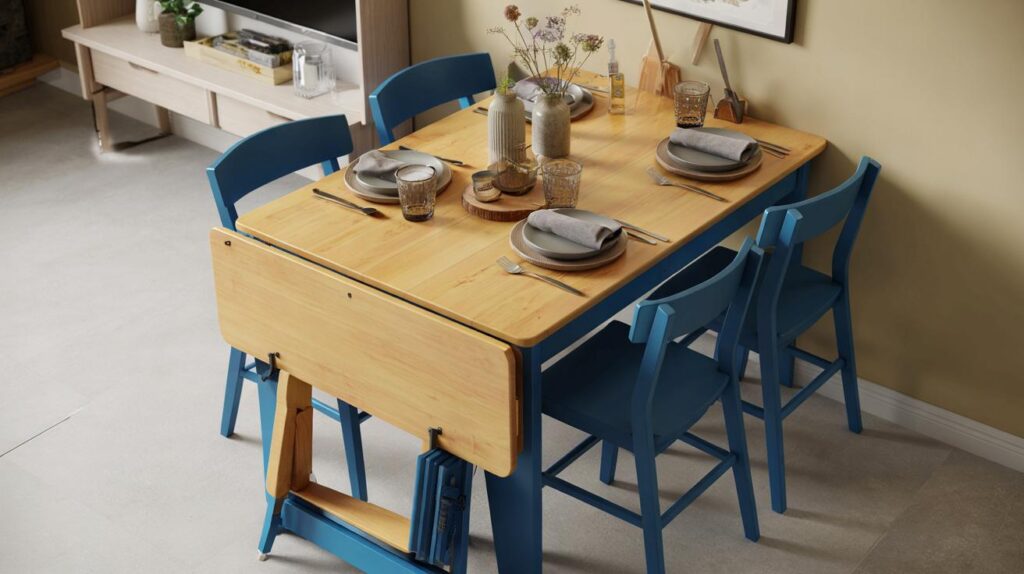 IKEA’s £199 drop‑leaf that saves 1m²: can 4 of you dine on 134 cm—78.7 cm folded—tonight?