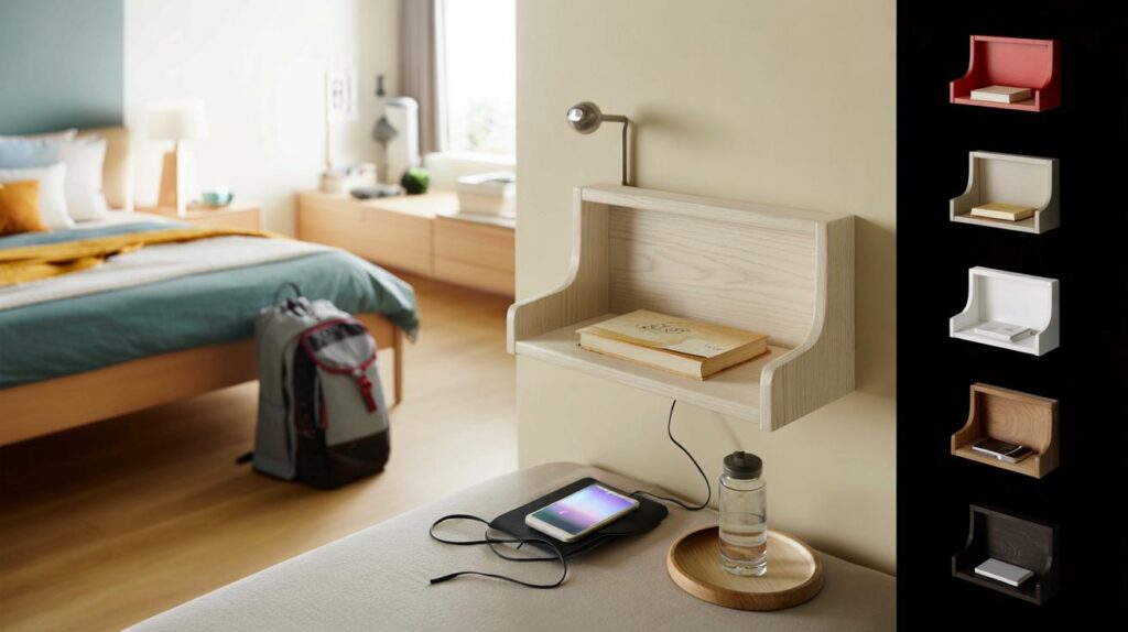 IKEA’s £6 bedside swap: could a 30cm x 26cm shelf in 4 colours free up space for your family?