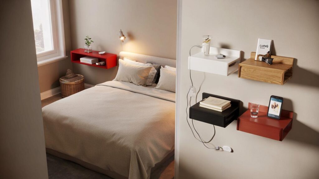IKEA’s £6 Lack shelf, 30cm x 26cm: could this four‑colour fix replace your bedside table?