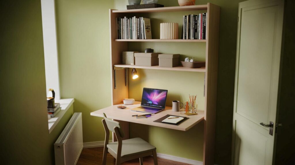 IKEA’s Billy now hides a 112 cm desk: will 80 cm of wall space rescue your crowded home today?