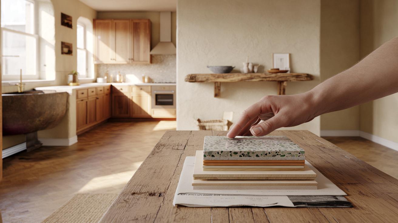 Image showcasing Interior trends for sustainable materials in eco-conscious home updates