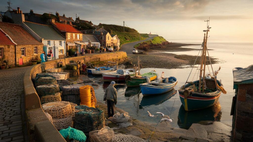 Is Crail’s ‘magical’ harbour the UK’s prettiest? 90 minutes from Edinburgh, 117 miles of coast