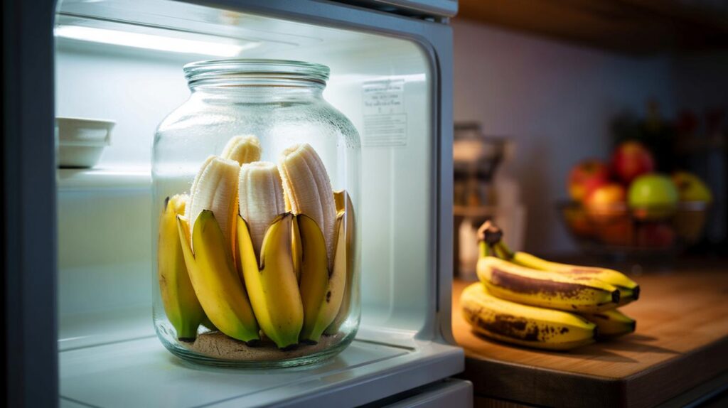 Keep your bananas bright for 26 days with one cheap fridge jar trick: are you storing them wrong?