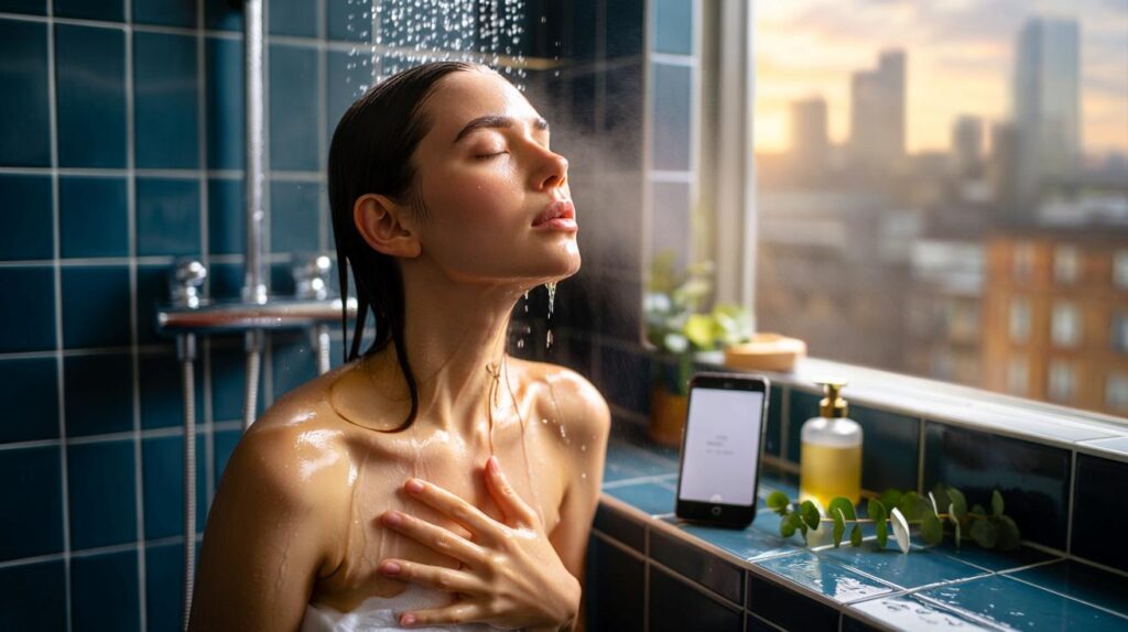 La douche consciente : transformer un geste banal en rituel sacré