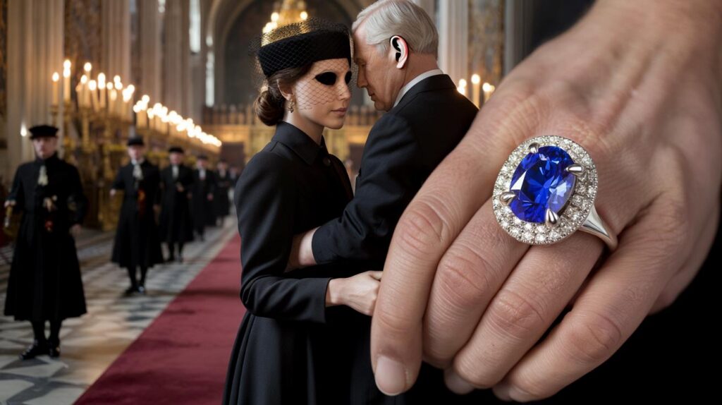 Lady Helen Taylor’s subtle tribute at the Duchess of Kent’s funeral: did you spot 3-carat sapphire?