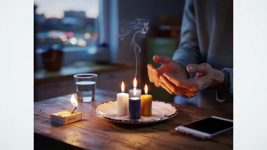 Le rituel des 3 bougies pour rééquilibrer vos énergies