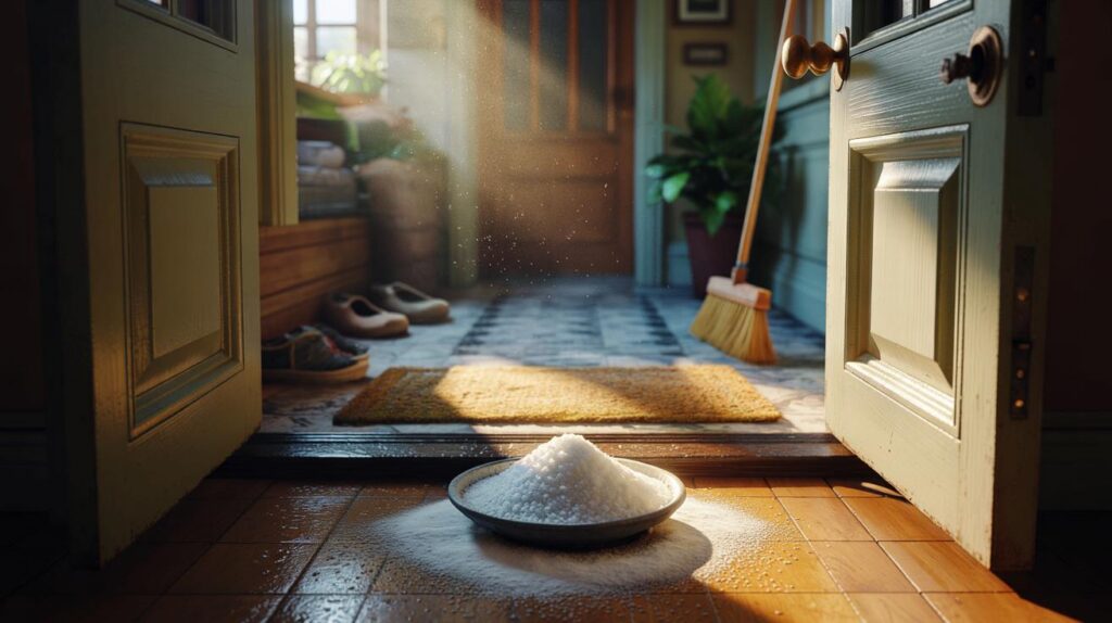 Le sel caché derrière la porte : superstition ou science énergétique ?