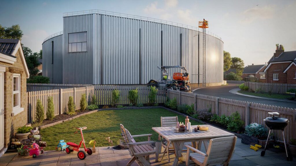 Living beside a 60ft 'cruise ship' warehouse: could your street be next as 350,000 sq ft sheds rise?