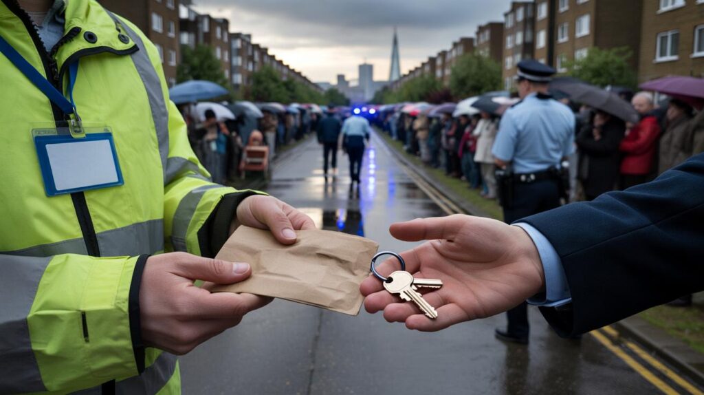 London housing officers arrested over cash-for-keys lettings: were you bumped below 12,000 others?