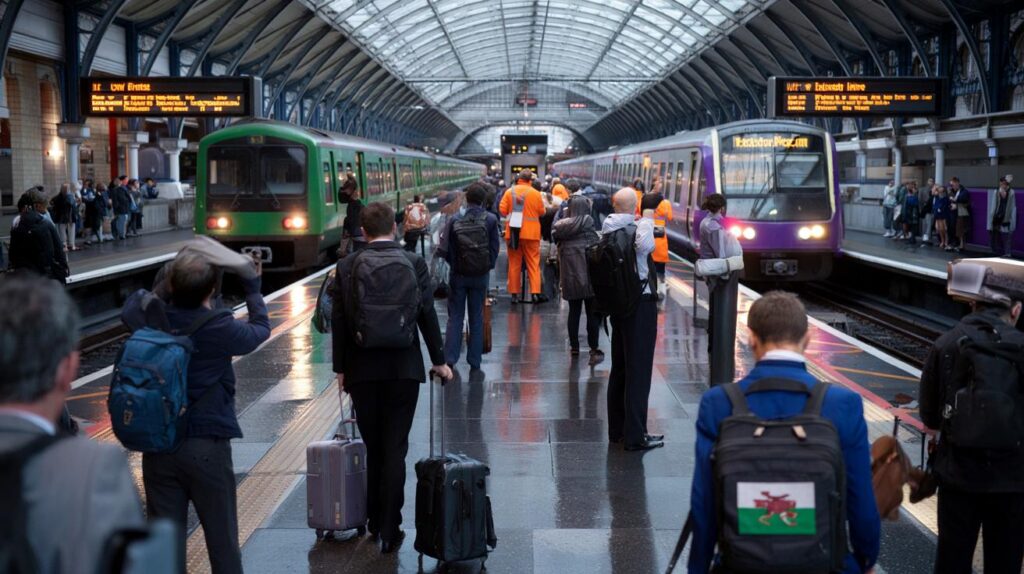 London to Wales rail chaos: 0 replacement buses, 3 major lines hit — will you get home tonight?