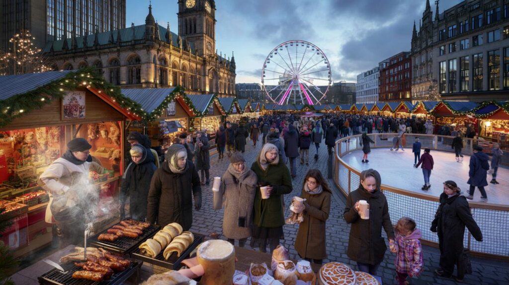 Manchester’s Christmas market is Europe’s no 2: will you join 200 huts and a 50ft wheel on 7 Nov?