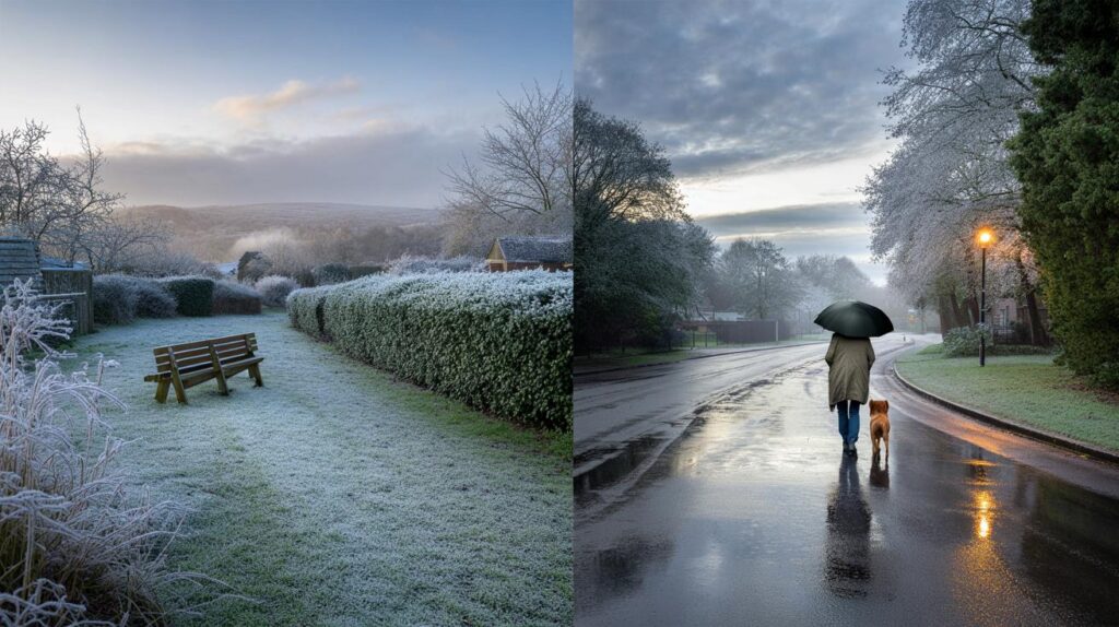 Met Office winter outlook: will you face frost or drizzle? 55% near-average temps, 70% typical rain