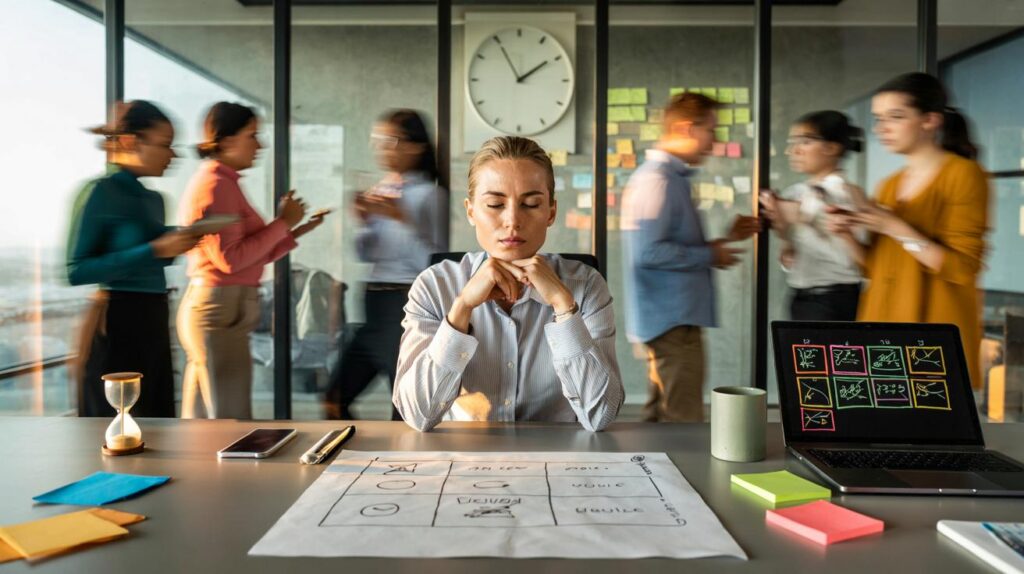 Mindfulness at work techniques for handling meetings and deadlines calmly
