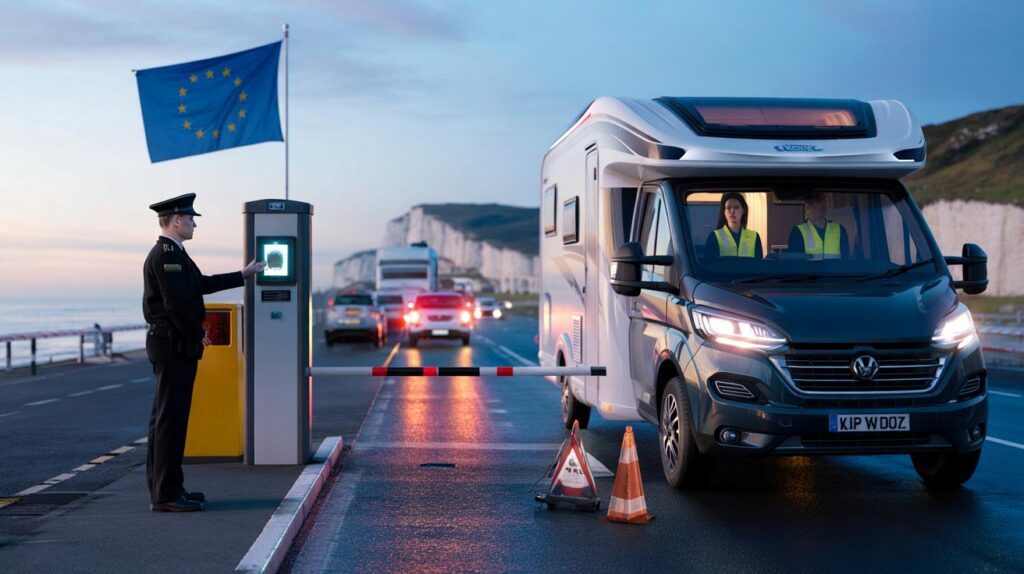 Motorhome and caravan drivers warned: 90-day rule, EU border checks and £100 fines from 12 October
