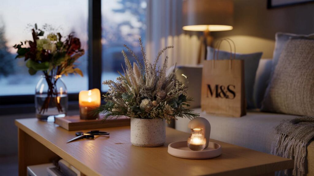 M&S £15 winter arrangement: could this small swap save you £260 a year and warm your room now?