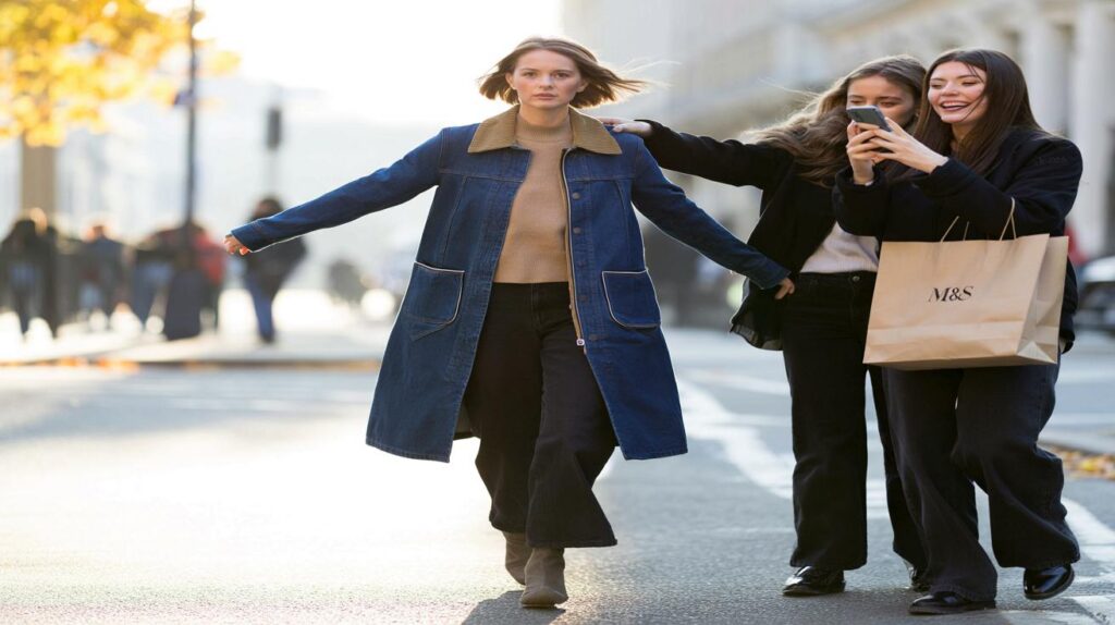 M&S £80 denim car coat sees 20 sales in 5 days: will your friends copy you after one wear this week?